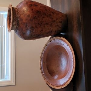 Pier1 Import Vase and Bowl